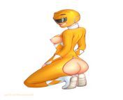 Yellow Power Ranger (OwlNotAtAll) [Power Rangers] from power ranger mega force emma xxx