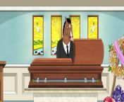 What do you think, why did the creator let Bojack speak in the wrong Funeral Parlor? Just for the joke? from meyeder bali kara bit parlor