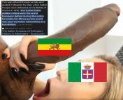Italy bitterly regretted attacking Ethiopia! from ethiopia vdeosex