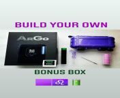 Arizer ArGo with ?? BonusBox= Small StashCase &amp; Lavender 3D Flow Aroma Tube from small pureloli animation lolicon 3d