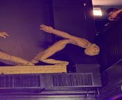 Saw this sculpture above stage at a concert recently and thought omg thats me doing any TRX move from trx