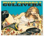 Milo Manara&#39;s Gullivera from milo moiré
