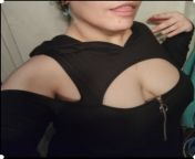 Story time!! ? I wore this top when I met up with a guy on tinder. He had a huge dick and I was hella nervous, but I let him talk me into meeting him. This was the very first time wearing it and when I met him, we drove around to find a random block to pa from desi south aunty with young guy on