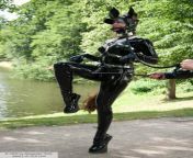 latex ponygirl from latex ponygirl ride