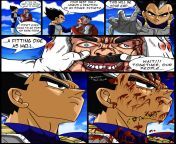 Vegeta vs Omni Man part 2: The First Ending. (making other versions, just couldn&#39;t wait to post them all at once. Here is one possible ending.) from tante vs anak sd part 2