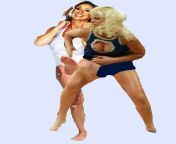 Madusa and Mona in a grappling match. Any thoughts about Madusa&#39;s feet (size, cleaning, etc.)? from tsdollrivate mona in sex