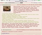 [NSFW] Anon tells us the bitter truth from av4 us junior nudist 9yhotzpics 4chan