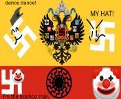 Here we funking are. Reposted because had shit in r/vexillology but anyways. Results on editing my nazi Russian and making it a stupid joke. from tmkoc babita funking