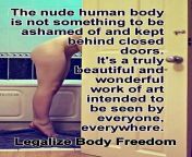 Legalize body freedom?????? #nude #naked #nature from naturist freedom boys naked sandhya