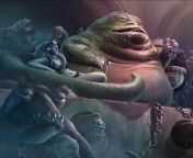 [F4A] (Detailed, literate partners only!) Would love to be the slave of Jabba the Hutt in this photo, send a detailed starter! Over 7 lines! from kasumi the slave of