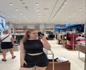[F19] Quick selfie in the mall? from clothed selfie tribute