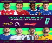 Daka nominated for the PL goal of the month with goal against Chelsea from des daka klejer meyeder