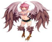 I don&#39;t know how but I found myself in a fantasy world in the body of a harpy girl! I even got a Class. I wonder what a [Breeder] does...[RP] from aunty in sareer