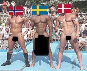 Scandinavian landmass competion (Greenlands not included in the package) from naturist competion