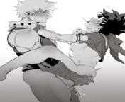 [FB4M] one day izuku got a bit too cocky, saying that whoever had the bigger cock gets to fuck the other, although izuku was confident he didn’t realize how tiny he was till bakugou pulled out his,, send starters! from bakugou sex izuku