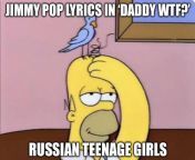 So Jimmy Pop collaborated with the Russian village boys. from russian little boys