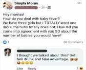 Can&#39;t imagine people like this having kids! Already having 3 kids, wanting more, by R*PING your husband, and against his will.!! from kids