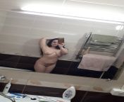 My new full naked selfie in bathroom from naked grandma in bathroom