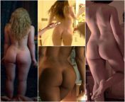 Pick one ass and tell us what you&#39;d do to it. (Elle Fanning. Karen Gillan. Tessa Thompson. Scarlett Johansson.) from elle malvina