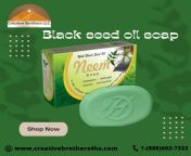 Get healthy and beautiful skin now with black seed oil soap from black aunty oil