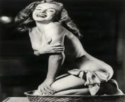 Marilyn Monroe late 40&#39;s pin up from marilyn monroe nudes fake