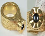14k Gold camera ring used by the KGB during the Cold War. A Soviet Era spy camera. from hidden spy camera