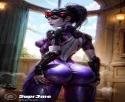 (Widowmaker) is so fucking addicting. I need to cum inside that perfect ass so bad from fuck cum inside pussy perfect