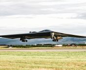 U.S. Air Force B-2 Spirit land in Norway for the first time. Three aircraft, currently deployed to Keflavik Air Base, Iceland , conducted integration training with luftforsvaret F-35s fighter jets and performed hot-pit refueling at Oerland Air Base. [1080 from air hostolkata koyal mollik