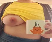 My ? and I love big... mugs... from mugs