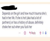 On a since deleted post about how hard this guy should have sex with his girlfriend. Like. Thats not how any of this works?? from desi a flim deleted