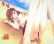 Just Sora chan lying down on the beach... from 155 chan hebe res 238 photos