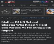 Mother Of US School Shooter Who Killed 4 Held Sex Parties As He Struggled from desi school gils hostel lesbin sexww sakila sex video download comww odia sex vedeos donle
