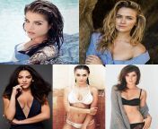 Underrated Baddies: Marie Avgeropoulos, Shantel VanSanten, Inbar Lavi, Amy Jackson &amp; Cobie Smulders (Pick one for a blowjob, One for missionary, One for anal and two for anything you want!) from one 77 monaco