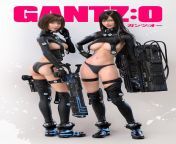 Anzu and Reika from the poster of Gantz : O from gantz sex