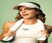 Your new tennis coach Emma Watson ready to show you some &#34;tricks&#34; from tennis plea