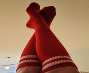 [Female] Do you like red tube socks? from bangali red tube