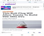 This Butt Plug Will Allow Toyota To Build 900-Mile EVs from aunty allow fucked to bus boob press publicww xyxy sex con pussy