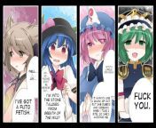 What kind if guy/girl do the Touhou girls like at night? part 4 from touhou