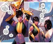 [Comic Excerpt] Buff Hawkgirl makes Naomi question herself ( Naomi Season 2 #2) from naomi – kvetinas – nao tl set 15