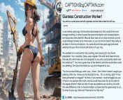Giantess Construction Worker! &#124; [Giantess] [Panties] [Construction girl] from giantess titeness