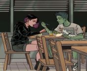 (F4M) Anyone wanna do a raven and beast boy romance rp? I dont have a plot yet but we could make one if you want! Just dm me! from indian village aunty and young boy romance