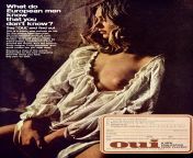 Oui magazine ad (1972) from 1972 momkx