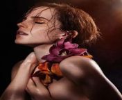 Emma Watson goes topless for the charity Global Green USA from nri teen goes topless