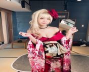 Iori Moe - Golden Week Kimono Milf Cosplay from iori moe