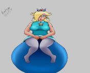Rosalina with his a ball by kymerazero, and she&#39;s jumping on a ball from ball veer xxxx and rani pa