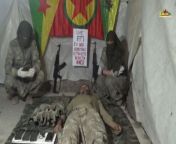 Gerla TV publishes footage of Turkish soldier whose body remains in the hands of guerrillas - HPG identified the dead soldier as Mustafa Bazna, son of Dnd and Ramazan, born on 14 May 1996 in Dzce. - Video with eng subs on the comments. from eng lina