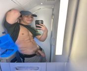 I cant believe I came in this small airplane bathroom ?18 from small son bathroom m