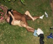 Party ends up with sex between black man and white woman from black nigro fuck white woman xxx naked image photos