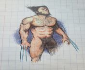 Never thought Hugh Jackman as a good Wolverine : too tall, too handsome... Logan is short, ugly, hairy and stocky... Harvey Keitel circa Bad Lieutenant would have been a perfect fit! Here&#39;s a ballpen version of that (@cosmogol666) from hugh jackman xxx nude