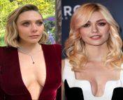 Elizabeth Olsen as your own personal sex-doll for a whole year (you can use her only once per day) or Katherine McNamara as your personal cum dump for 6 months (where you can use her whenever you want)? from personal sex viddeo bangla
